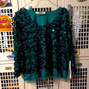 Sequin top